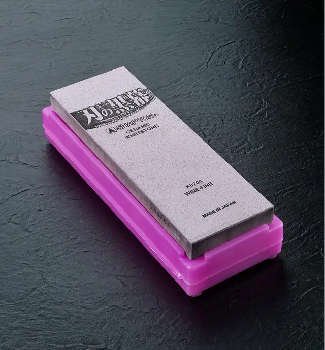 61M0107 - Pierre en céramique Shapton Ha-No-Kuromaku mauve vin (grain 5000)