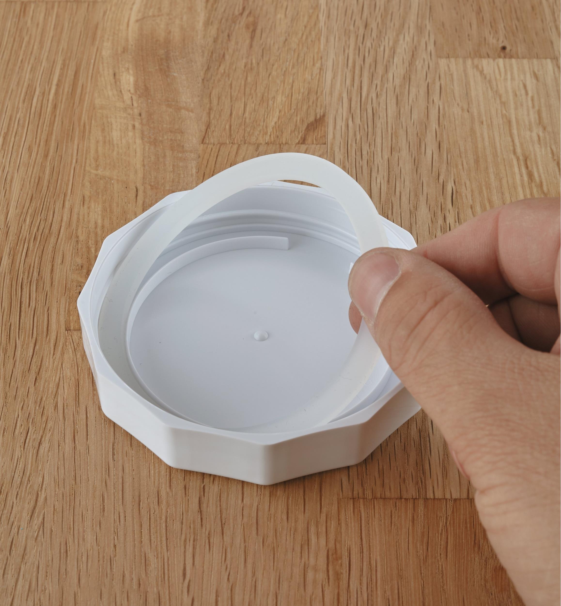 Couvercles ergonomiques pour bocaux de conserve