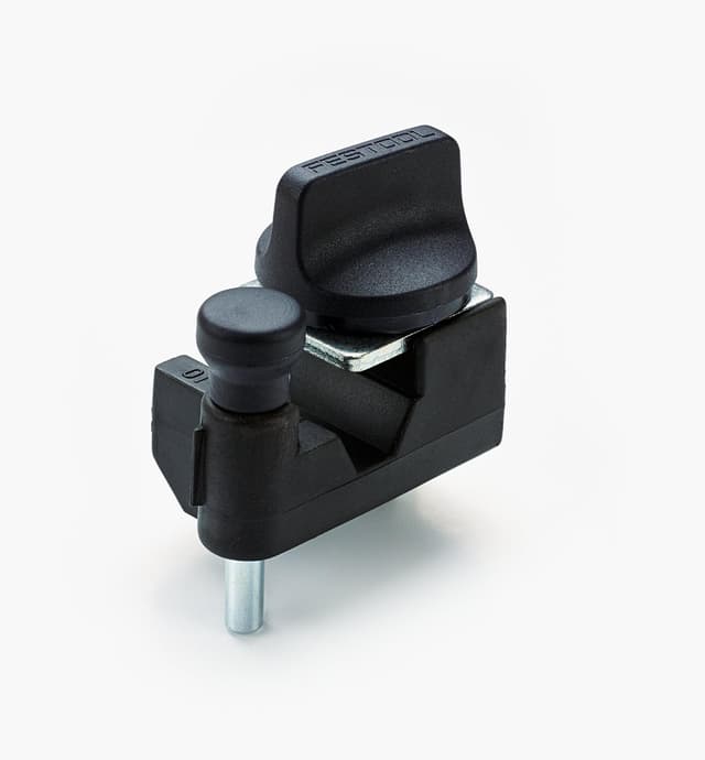 image of Sliding Stop Flag for Festool LR 32 Hole Drilling System for OF 1010 and OF 1400 Routers