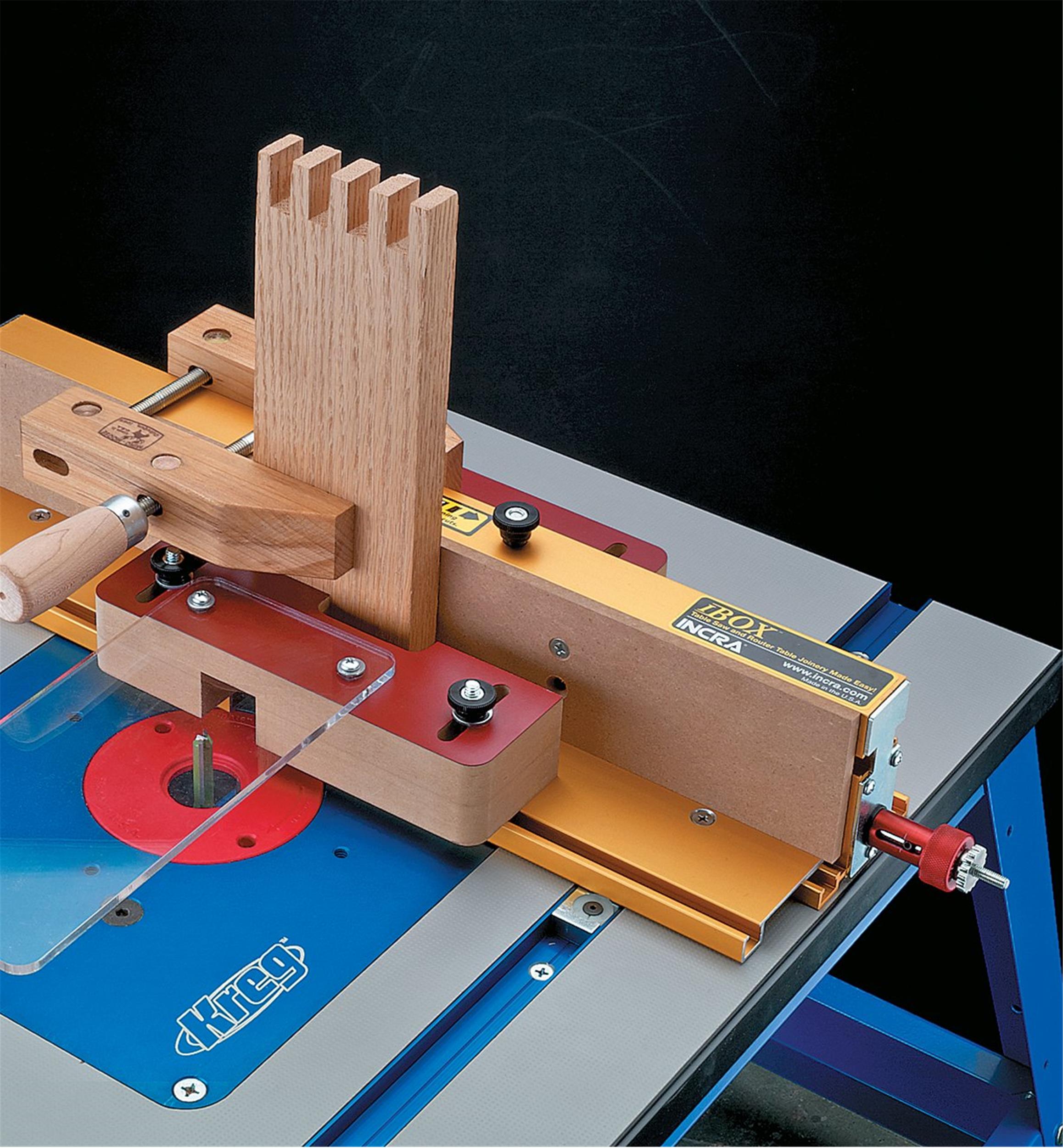 Gabarit pour assemblage à queues droites Incra I-Box