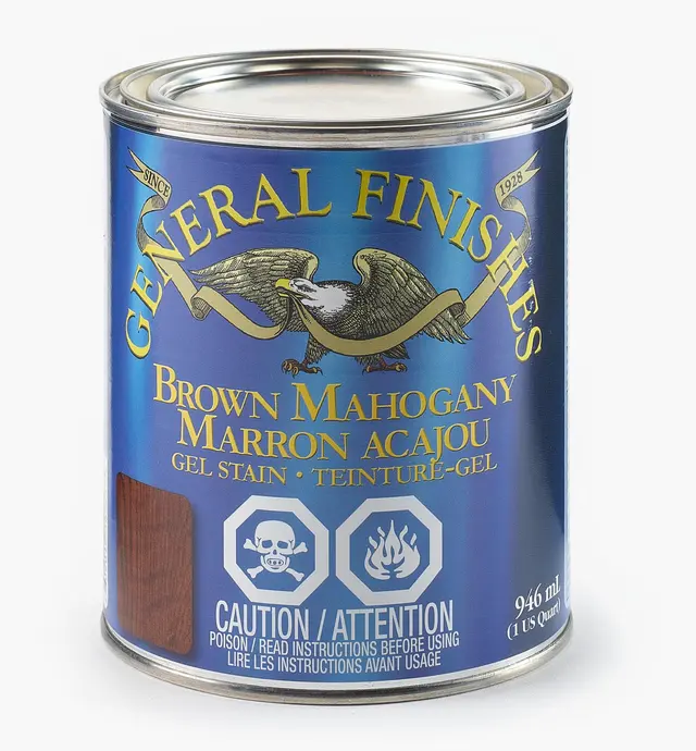 image of Brown Mahogany General Gel Stain
