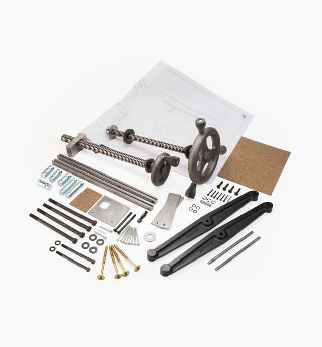 image of Benchcrafted Roubo Bench Plan & Glide Vise Hardware Kits