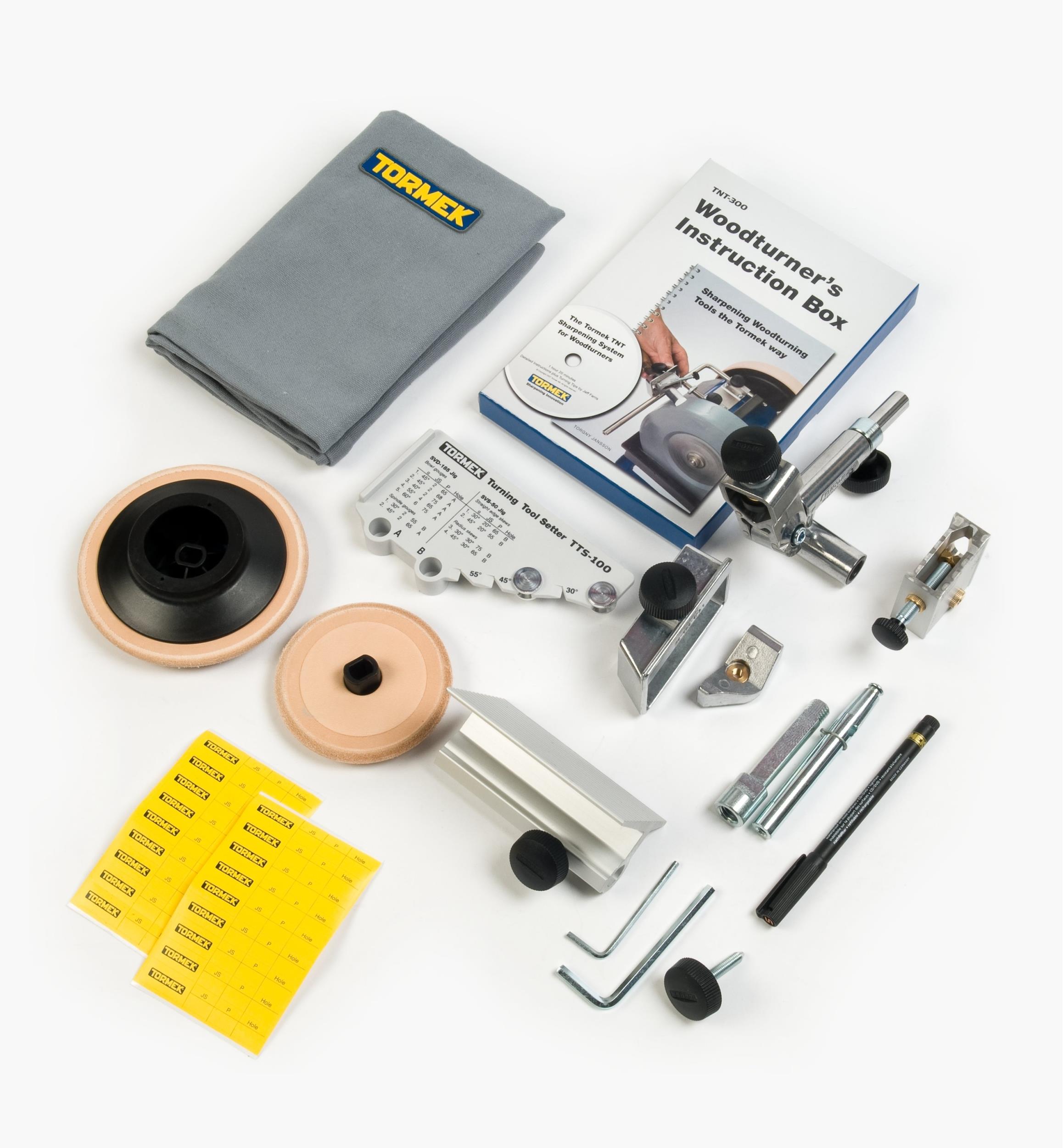Ensemble pour outils de tournage sur bois Tormek