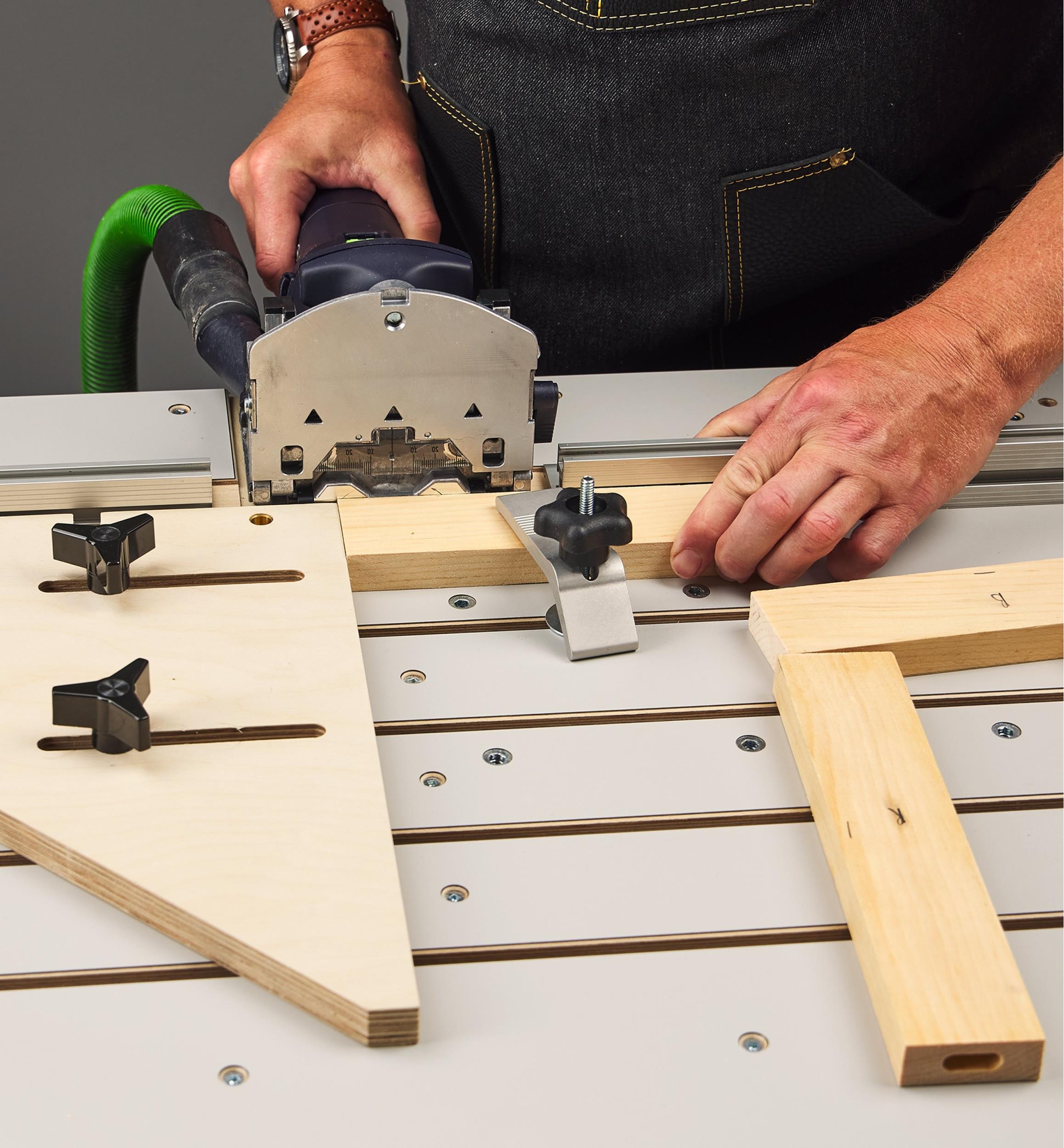 Veritas Domino Joinery Table