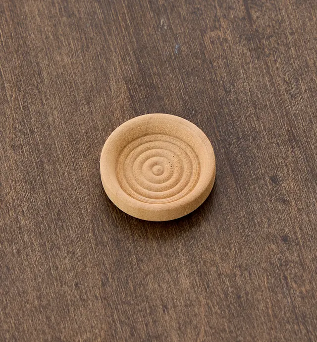image of 1-1/4" Wooden Checker, Unfinished
