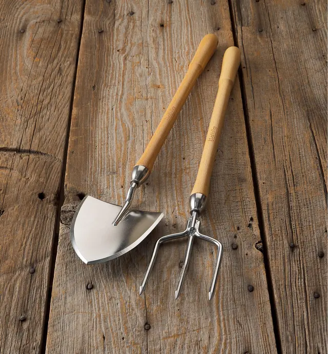 image of Lee Valley Perennial Spade & Fork Set