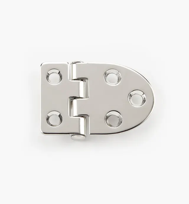 image of Recessed/Flushed Short-Side Stainless-Steel Hinges