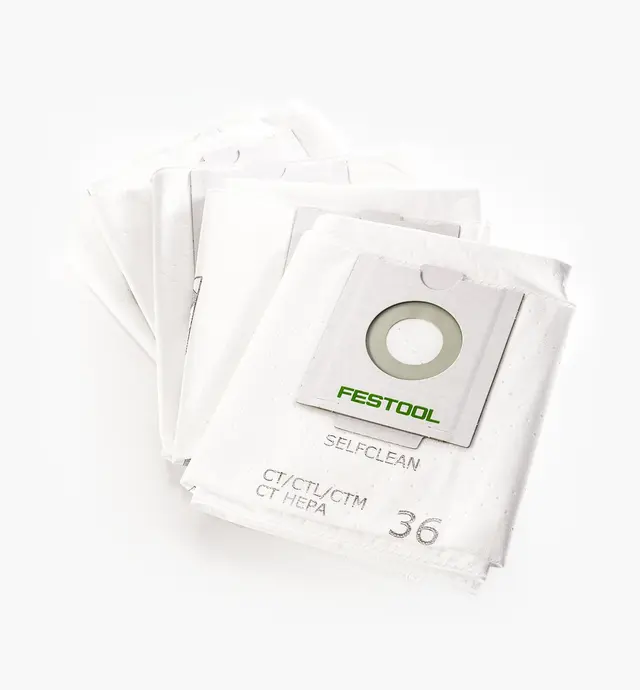 image of Selfclean Filter Bags for Festool CT Dust Extractors