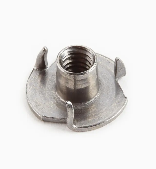 image of Three-Prong T-Nuts (1/4-20 Thread)