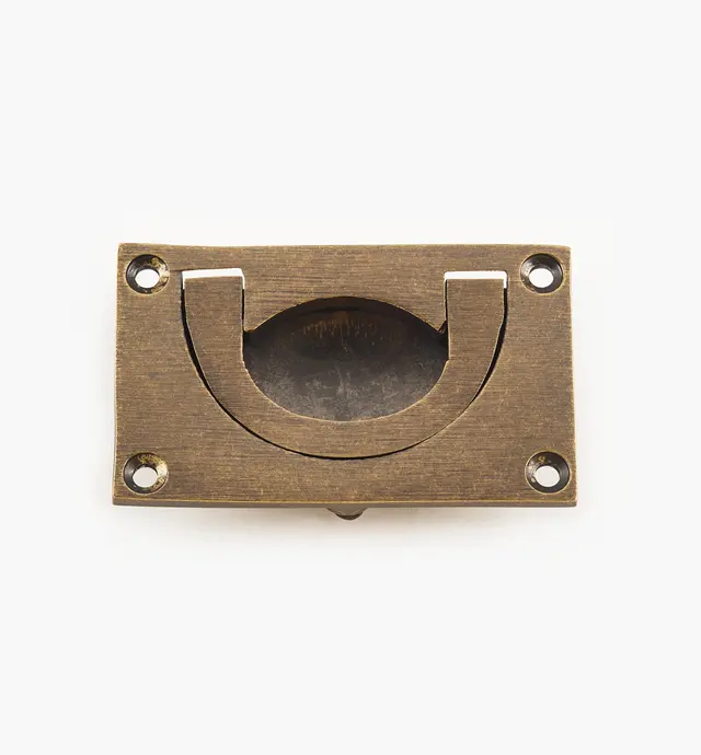 image of Rectangular Campaign-Style Chest Handle