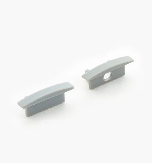 image of End Caps for Flush-Mount LED Tape Lighting Channels