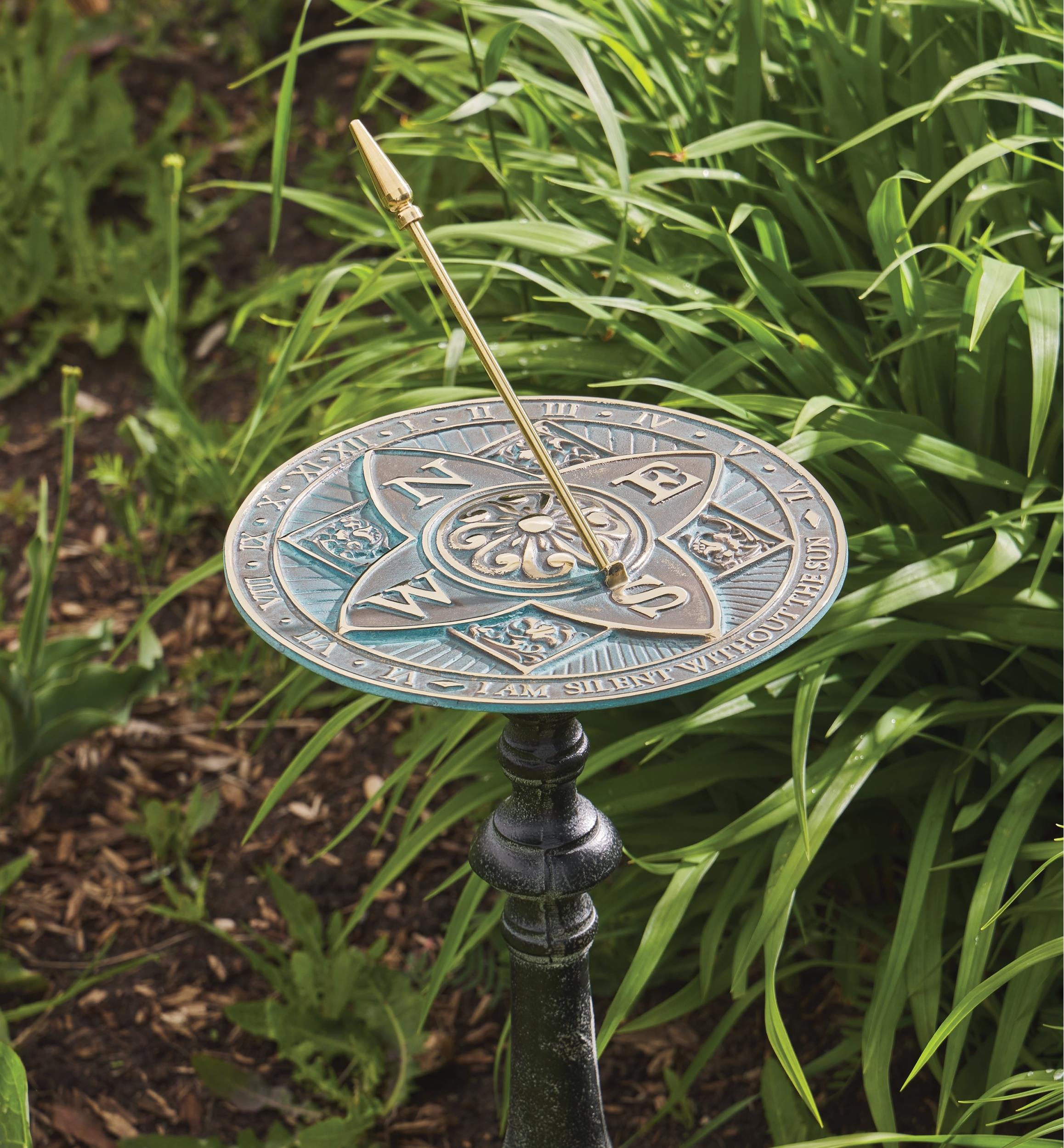 Cast Brass Sundial