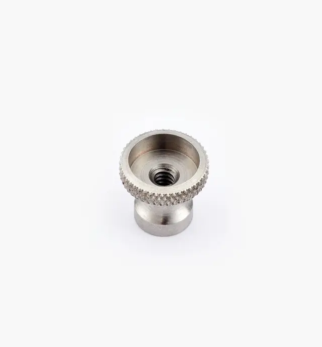 image of Veritas Stainless-Steel Knurled Insert Knobs