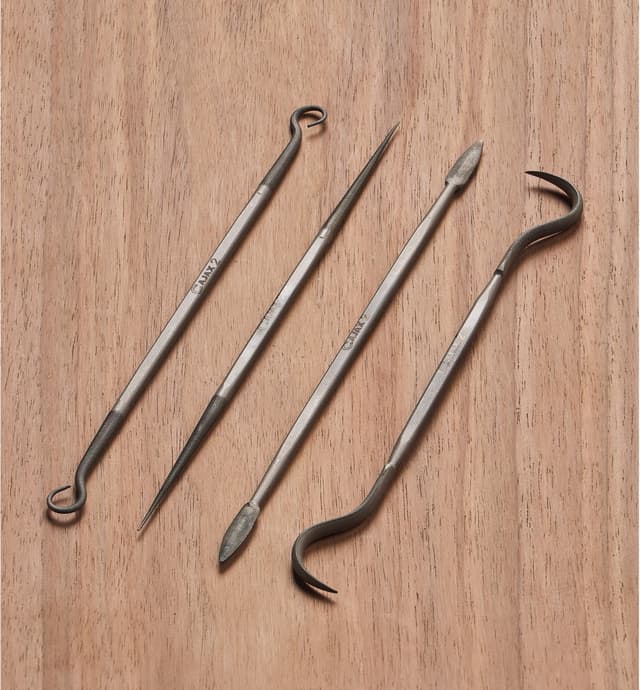 image of Set of 4 Detail Rifflers