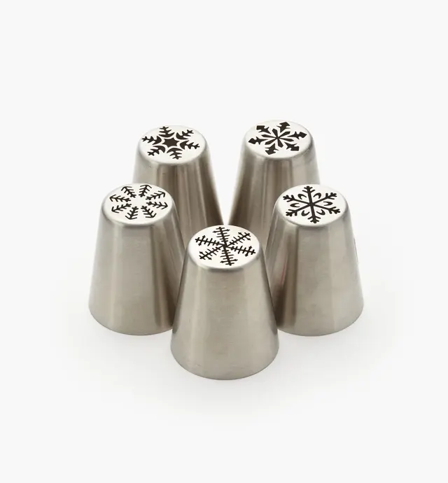 image of Snowflake Piping Tips