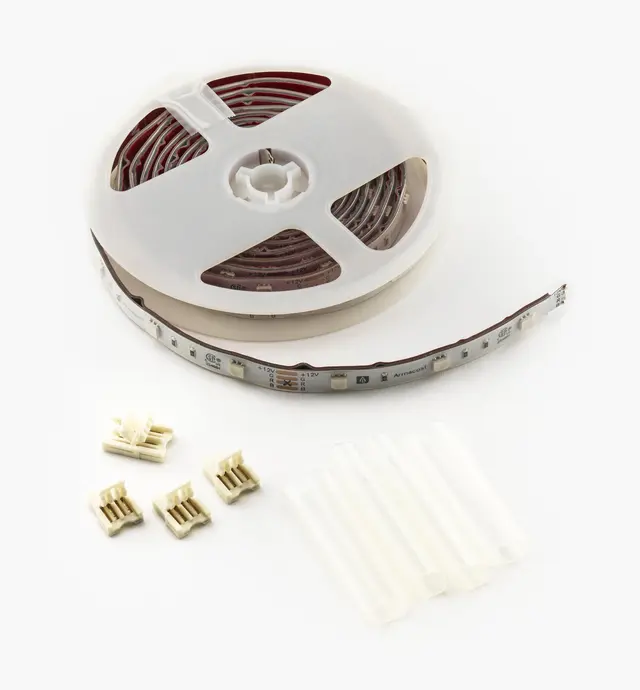 image of Outdoor/Wet Location Color-Controlled (RGB) LED Tape Light Kit (12V)