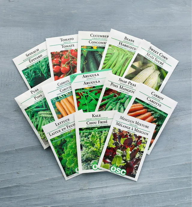 image of OSC Vegetable Seed Packets