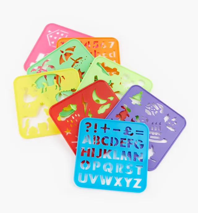 image of Children's Drawing Stencils