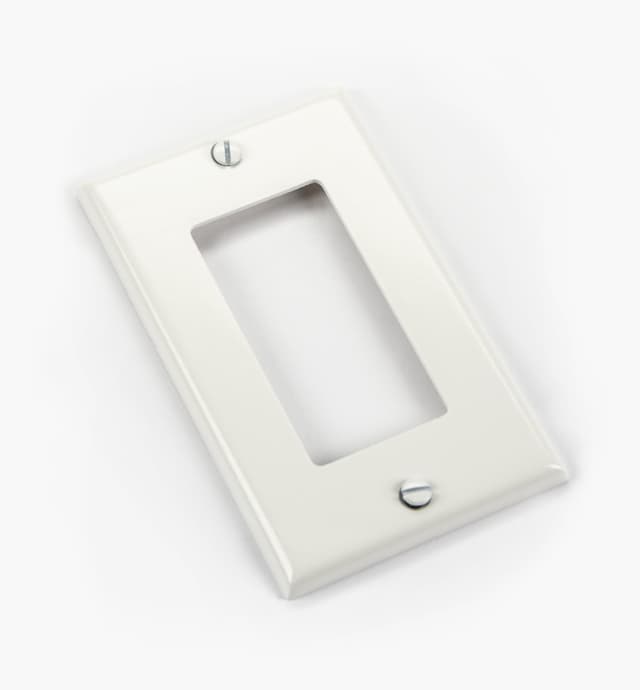 image of White Standard Wall Plate