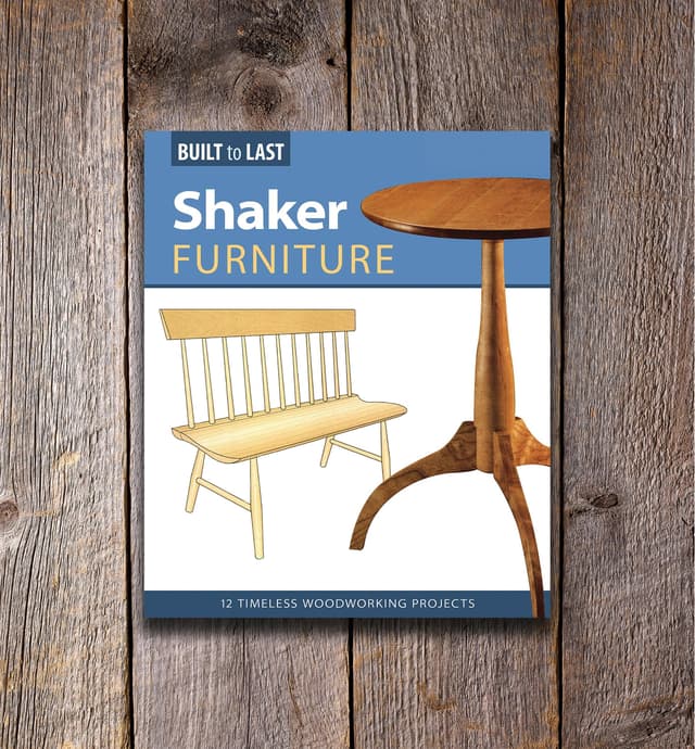 image of Shaker Furniture – 12 Timeless Woodworking Projects