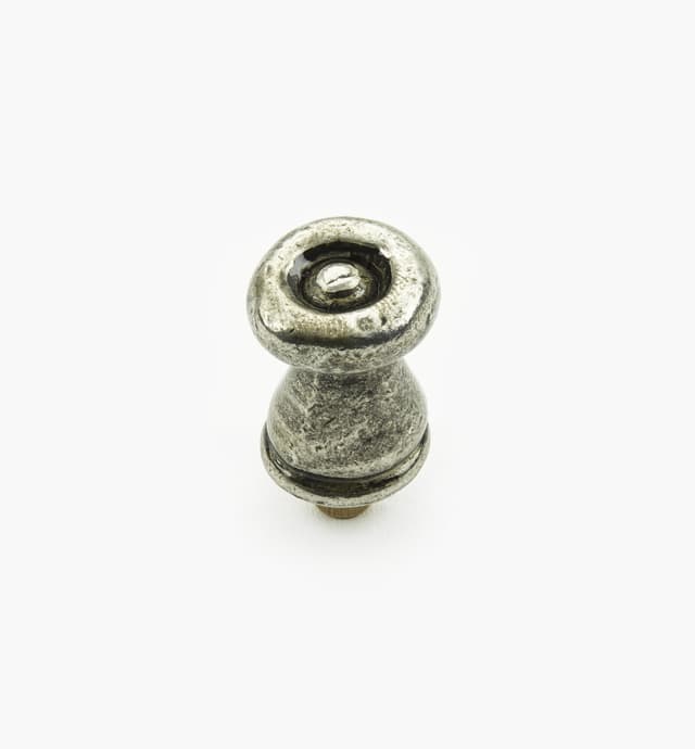 image of Bright Pewter Round Knobs