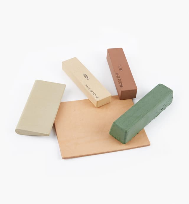 image of Ensemble d'affûtage de base pour outils de sculpture