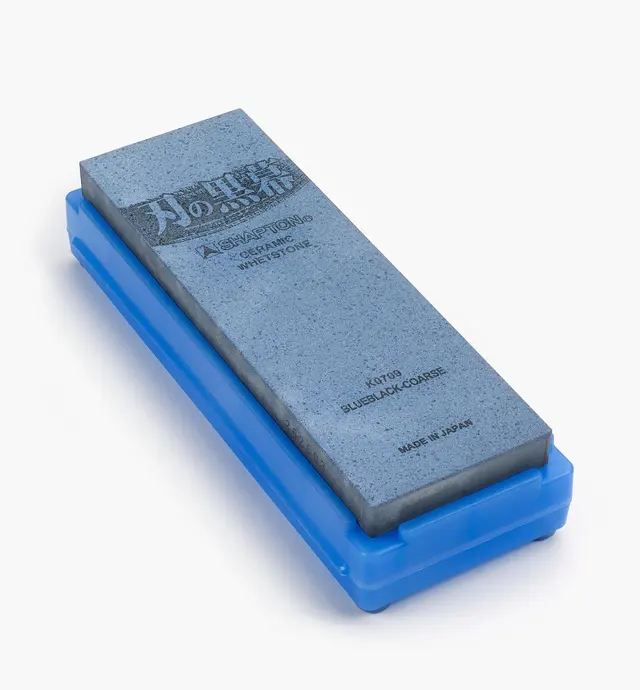 image of Pierre en céramique Shapton Ha-No-Kuromaku bleu foncé – grain 320