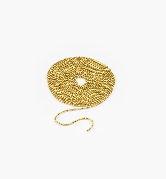 image of #3 Brass Ball Chains