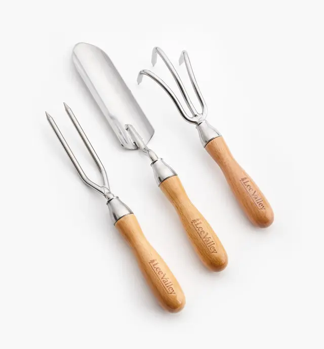 image of Jeu de 3 outils de jardinage en pot Lee Valley