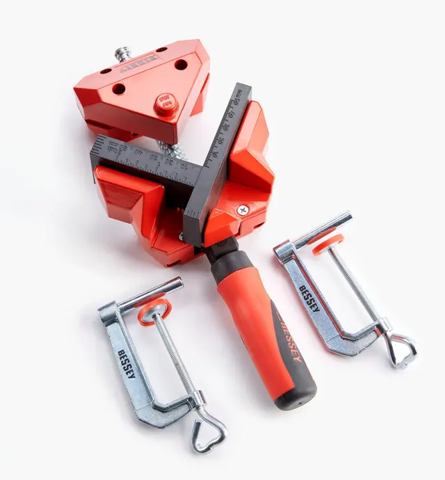 image of Petit serre-joint pour assemblage en coin ou en T Bessey