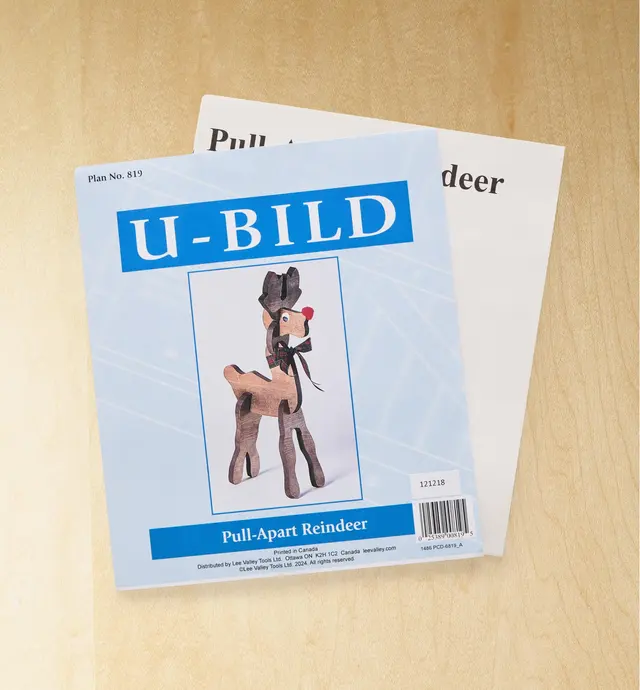 image of Pull-Apart Reindeer Plan