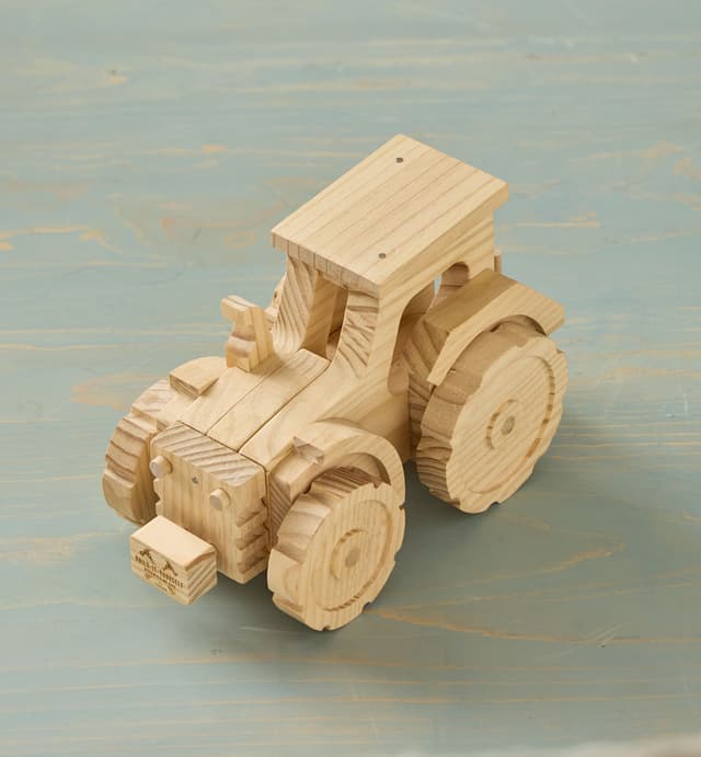 image of Build-It-Yourself Toy Tractor Kit