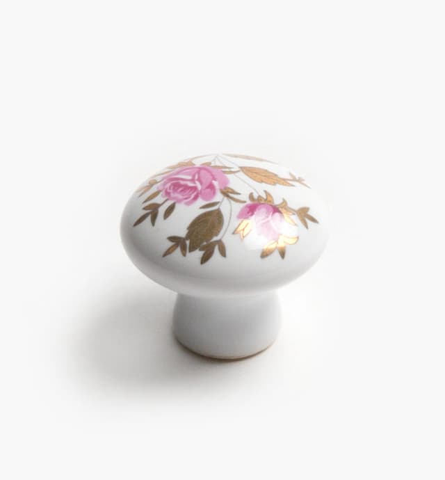image of Bouton à motif floral