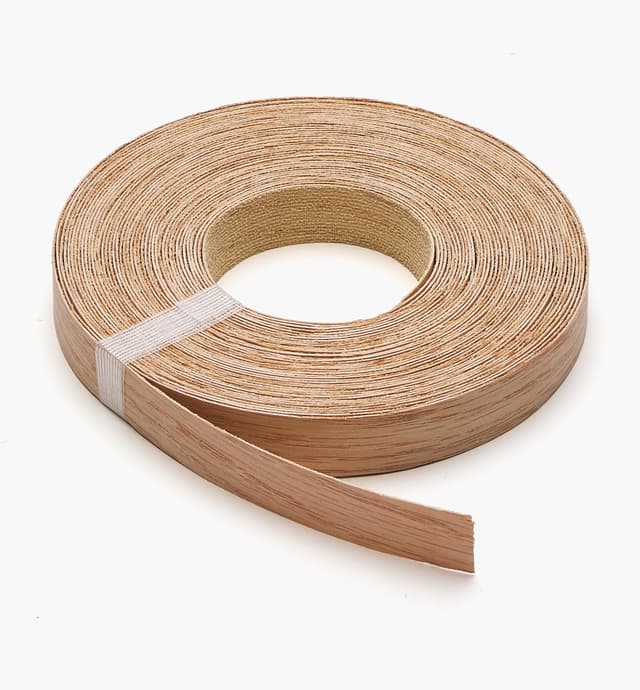 image of 13/16" Red Oak Pre-Glued Edge Banding