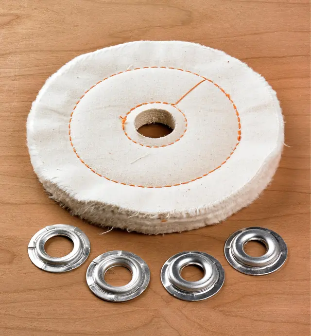 76M0402 - Cloth Buffing Wheel, 6"