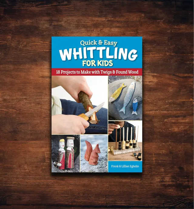 image of Quick & Easy Whittling for Kids