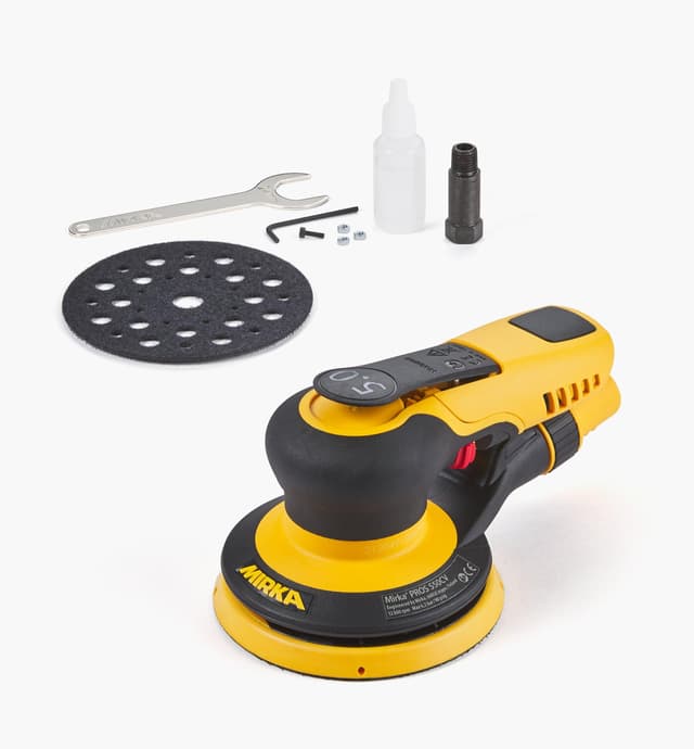 image of Mirka PROS 5" Pneumatic Sander, 5mm Orbit
