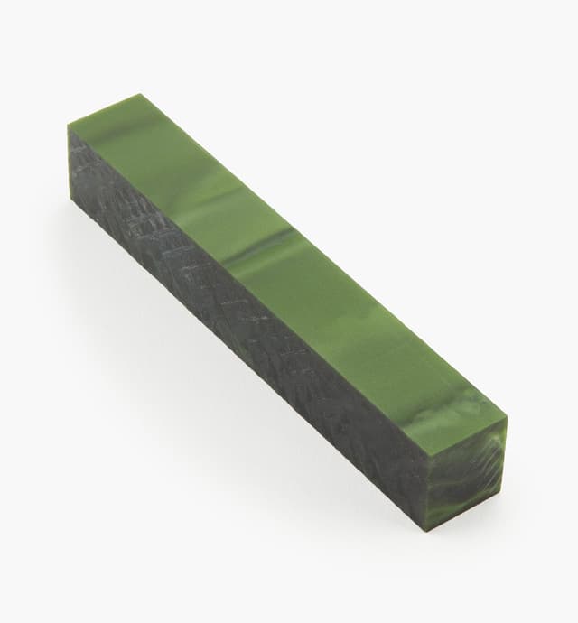 image of Deep Green Acrylic Acetate Pen Blank
