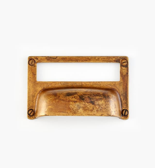 image of Porte-étiquettes à poignée en zamak