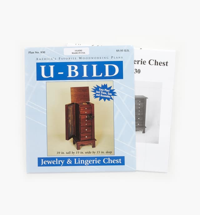 image of Jewellery & Lingerie Chest Plan