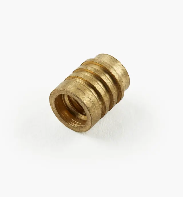 image of Solid Brass Threaded Sleeves & Supports