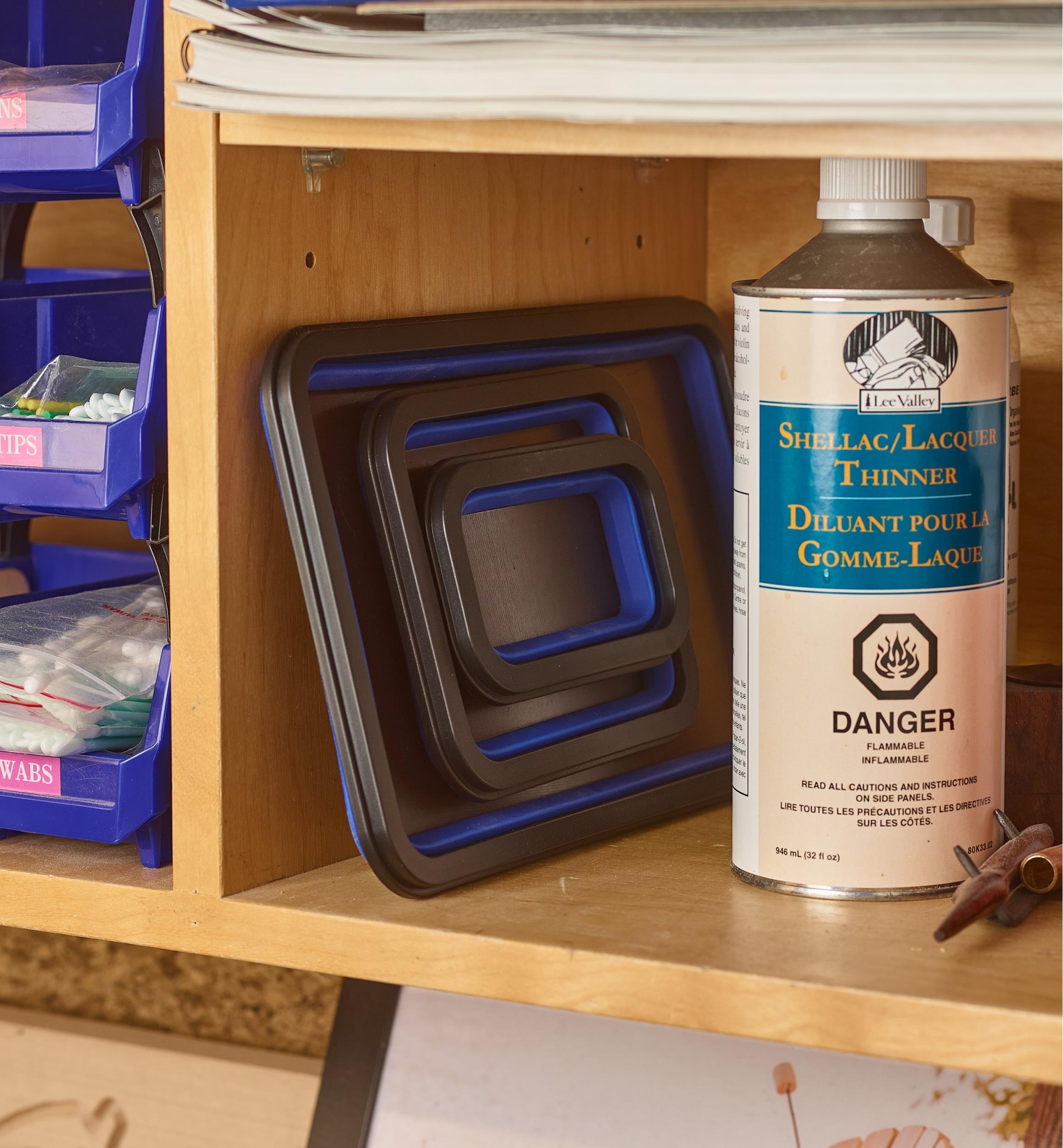 Collapsible Magnetic Trays