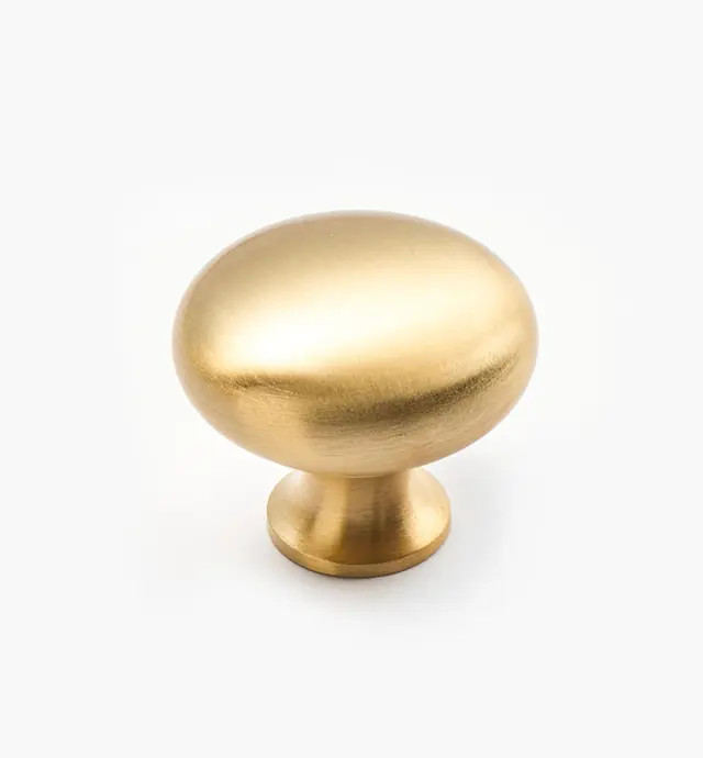 image of Solid Brass Knob & Pull