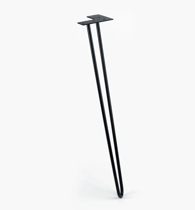 image of 28" Steel Hairpin Leg