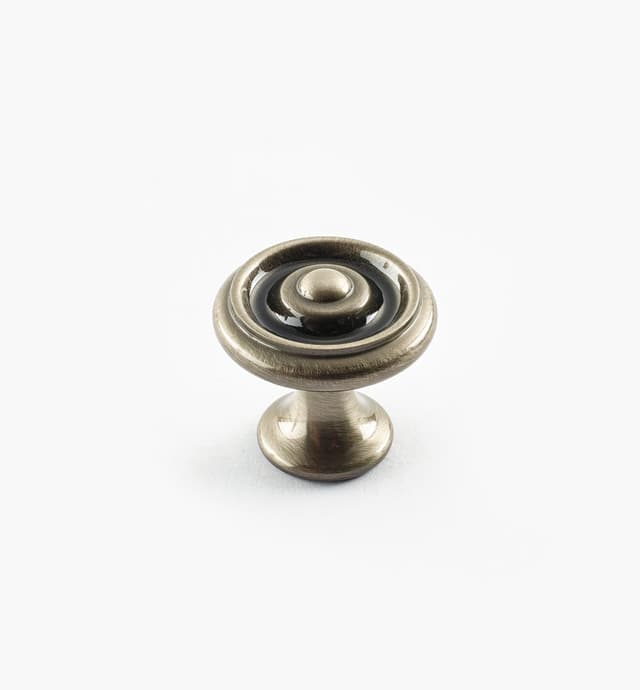 image of Turned Brass Raised Knobs