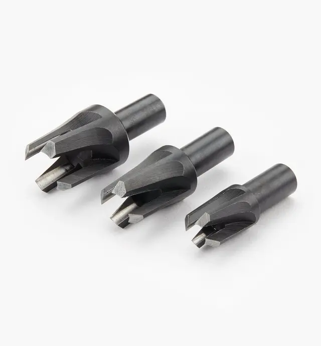image of Jeux de coupe-bouchons coniques Snug-Plug Veritas, mesures impériales