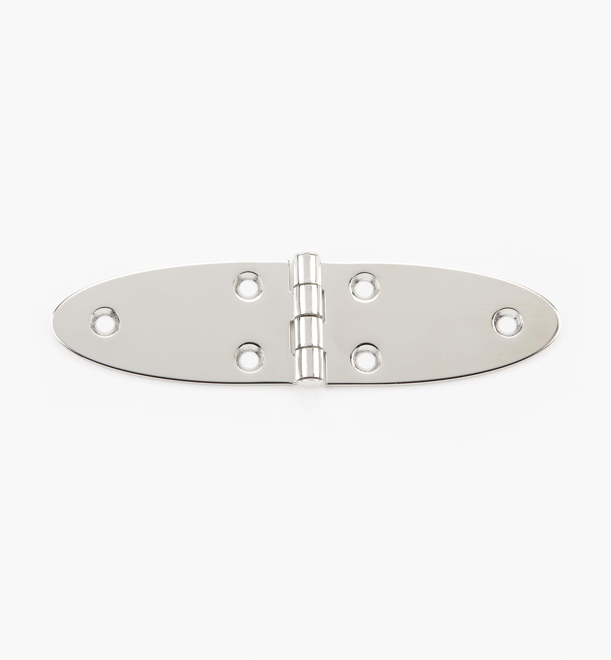 Standard Oval Stainless-Steel Hinges