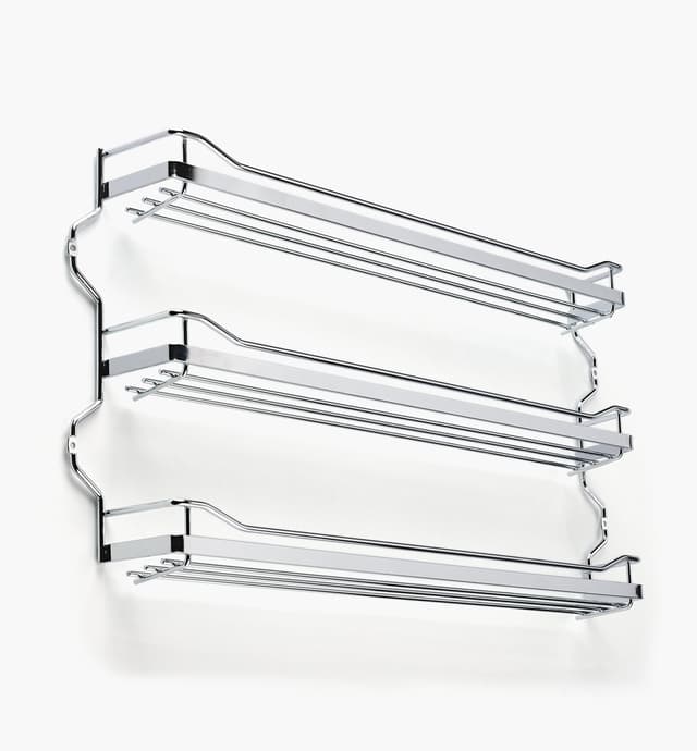 image of Three-Shelf Screw-Mount Spice Rack
