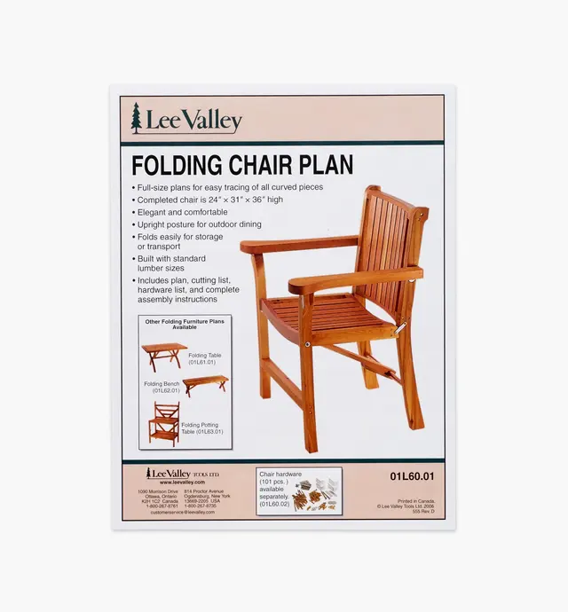 image of Folding Chair Plan
