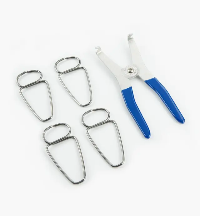 image of Jeu de pinces et crampons de serrage